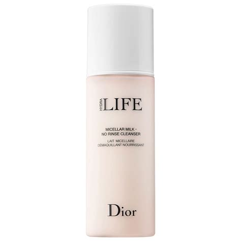 dior hydra life micellar milk no rinse cleanser ingredients|Dior Hydra Life Micellar milk .